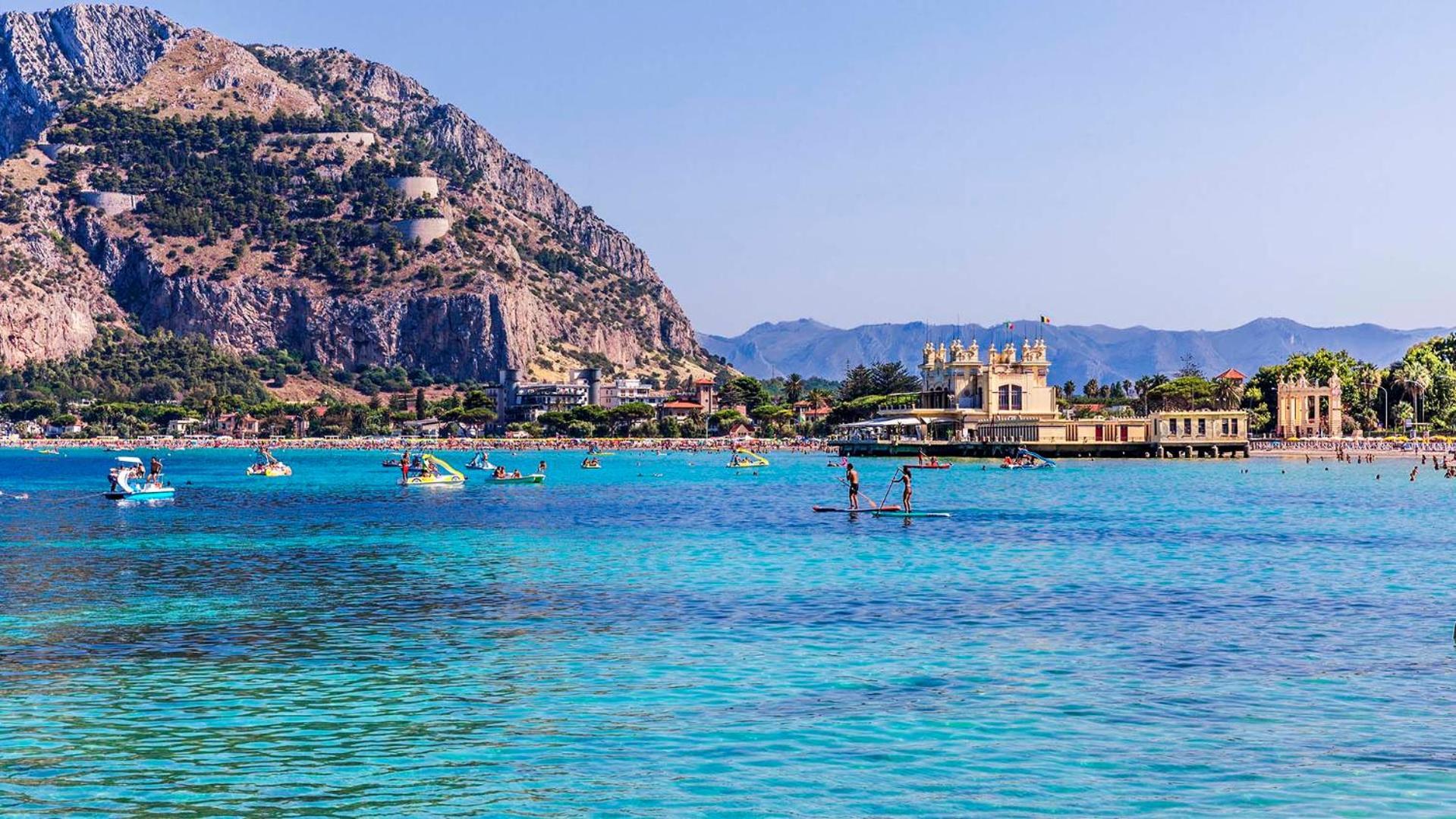Apartamento Casa Mandorlo a Mondello Exterior foto